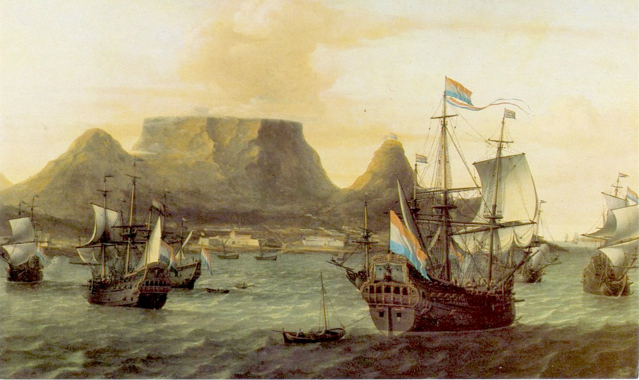 Dutch merchant fleet Table Bay 1683